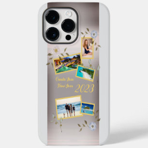 Inspiring Silver Creative Vision Board Photos 2023 iPhone 14 Pro Max Case
