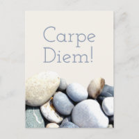 Inspiring Stylish Carpe Diem Pebble Stones