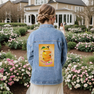 Inspiring Wellness Yoga Denim Jacket