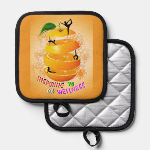 Inspiring Wellness Yoga Pot Holder