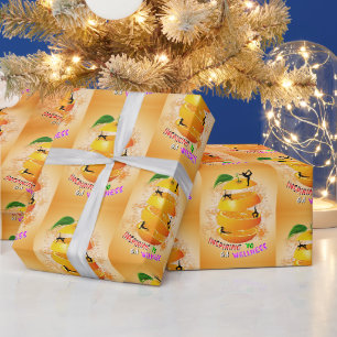 Inspiring Wellness Yoga Wrapping Paper