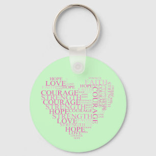 Inspiring Words Keychain