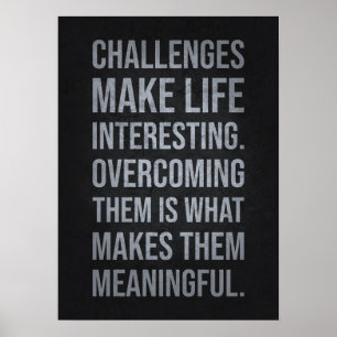 Inspiring Words - Motivational Poster