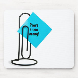 Inspiring Words on Post-It Note Mouse Pad