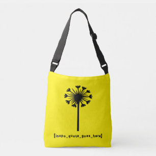 Inspo Quote Goes Here Crossbody Bag