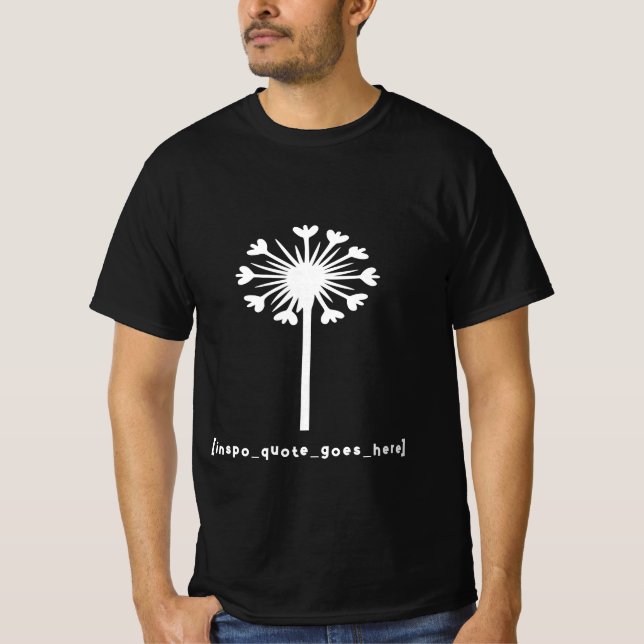 Inspo Quote Goes Here T-Shirt (Front)