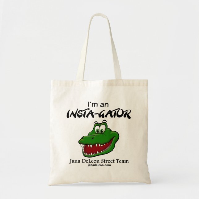 Insta-Gator Tote Bag (Front)