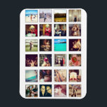 instagram 32 photo magnets<br><div class="desc">wow,  this magnet can hold 32 of your favourite instagram photos.  So easy to customise.  The template is set you cant make a mistake.  Just change the photos and your done.</div>
