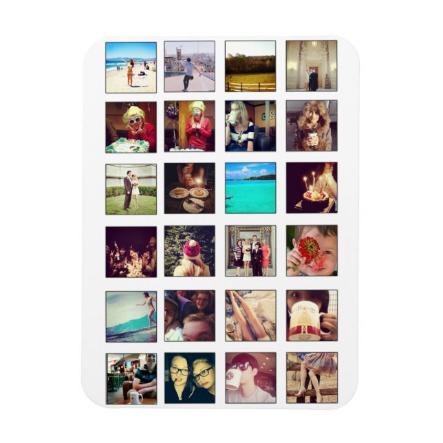 instagram 32 photo magnets (Vertical)