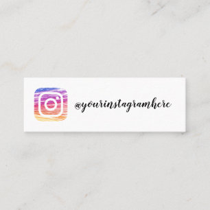 instagram business card