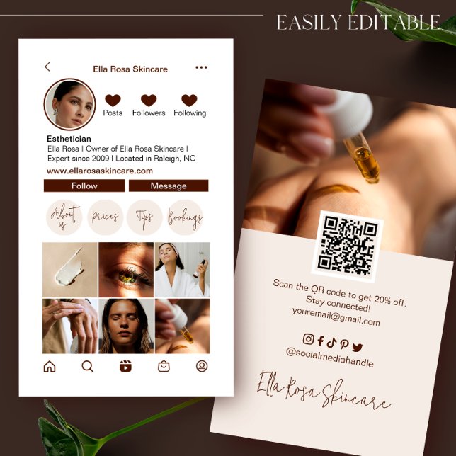 Instagram Business Card  (Creator Uploaded)