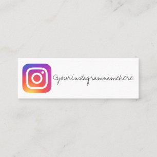 instagram business card
