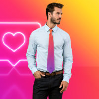 Instagram Colours | Ombre Sunset Men's Neck Tie