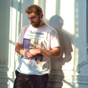  Instagram logo photo T-Shirt