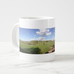 Instagram Panoramic Photo Custom Jumbo Mug