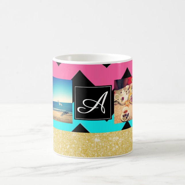 Instagram Photo Collage Mug (Center)