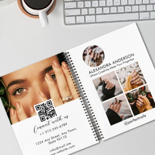 Instagram Photo Collage Social Media Profile Notebook