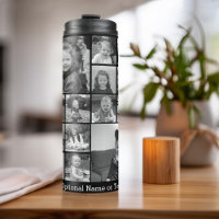 Instagram Photo Collage - Up to 14 photos Black