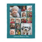 Instagram Photo Collage - Up to 14 photos Blue