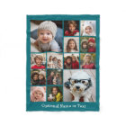 Instagram Photo Collage - Up to 14 photos Blue