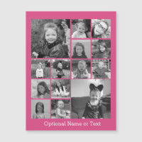 Instagram Photo Collage - Up to 14 photos Pink