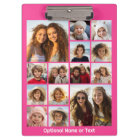 Instagram Photo Collage - Up to 14 photos Pink