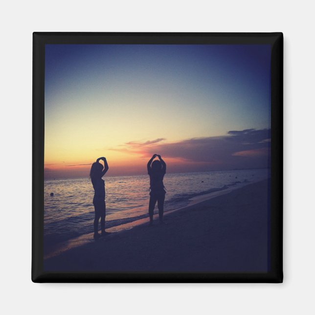 instagram photo magnet (Front)