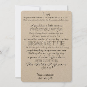 Instagram Signs Invitation