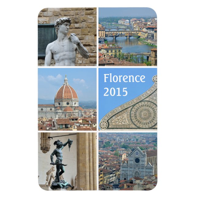 Instagram style travel photo magnet (Vertical)