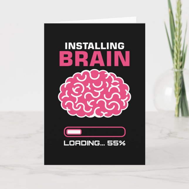 Installing Brain Neurology Science Card (Front)