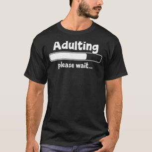 Installing Muscles Loading Please Wait Men Gym Fi T-Shirt