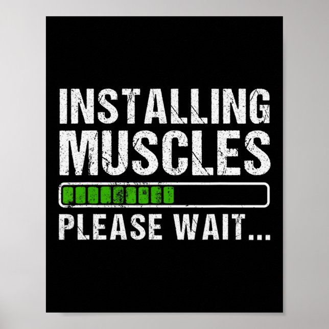 Installing Muscles  Poster (Front)