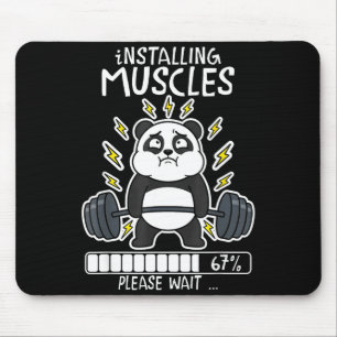 Installing muscles wait panda loading 67 gym mouse pad