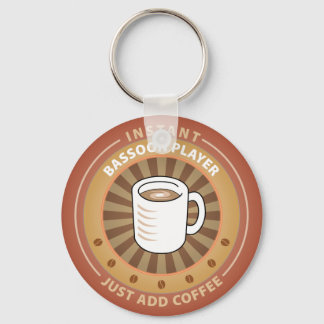 Instant Bassoon Player Key Ring