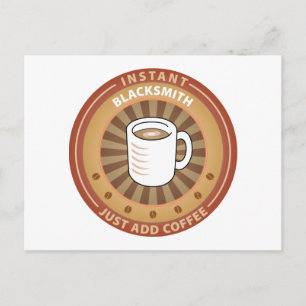 Instant Blacksmith Postcard