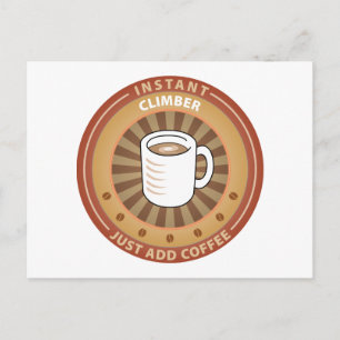 Instant Climber Postcard