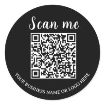 Instant Connect: Business QR Code Sticker