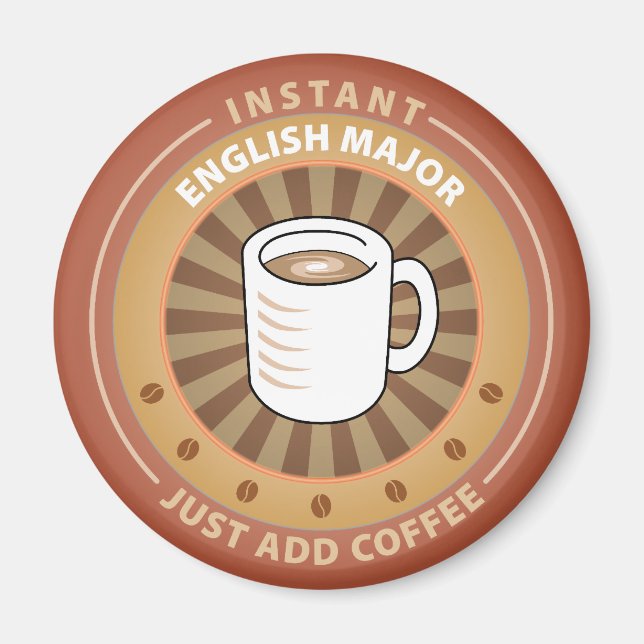 Instant English Major Magnet (Front)