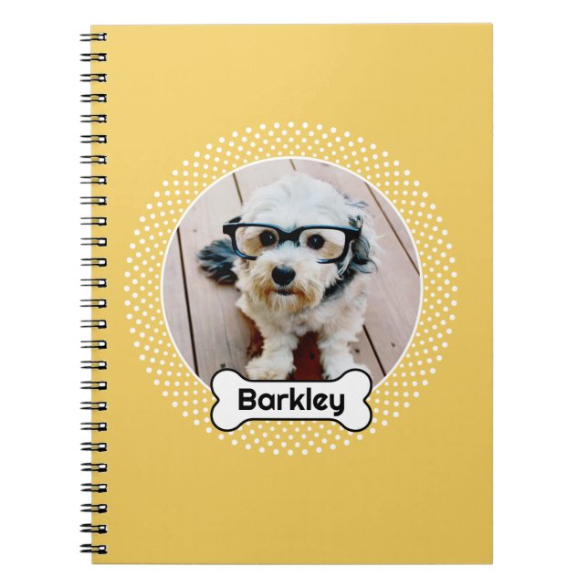 Instant Frame Custom Pet Photo Notebook (Front)