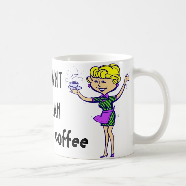 Instant Human Just Add Coffee Coffee Mug (Right)