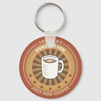 Instant HVAC Person Key Ring