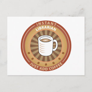 Instant Librarian Postcard