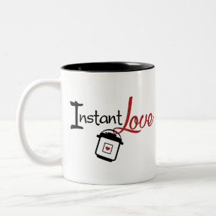 Instant Love Pressure Cooker Two-Tone Coffee Mug