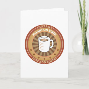 Instant Mountain Biker Card