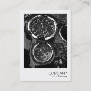 Instant Photo 014 - Classic Motorcycle Gauges Business Card