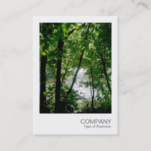 Instant Photo 020 - Trees by a River Business Card