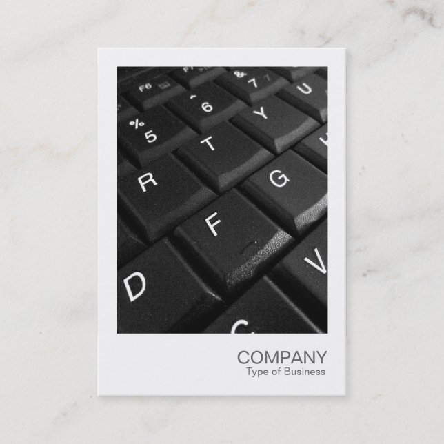 Instant Photo 026 - Keyboard Business Card (Front)