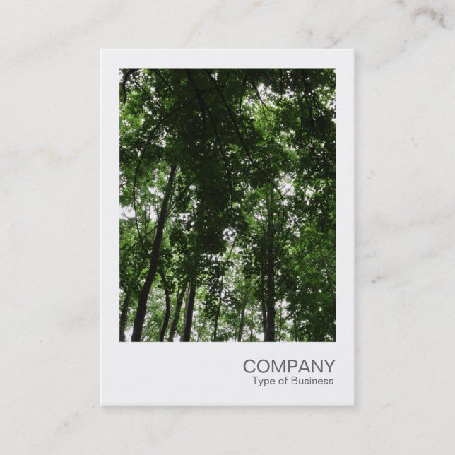 Instant Photo 048 - Woodland Canopy 01 Business Card (Front)