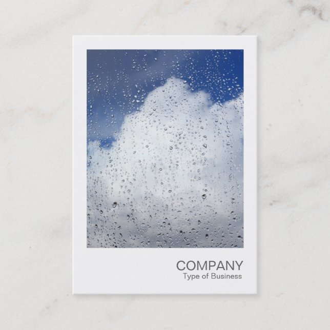 Instant Photo 04 - April Showers Business Card (Front)