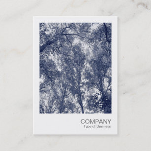 Instant Photo 057 - Blue Autumn Business Card